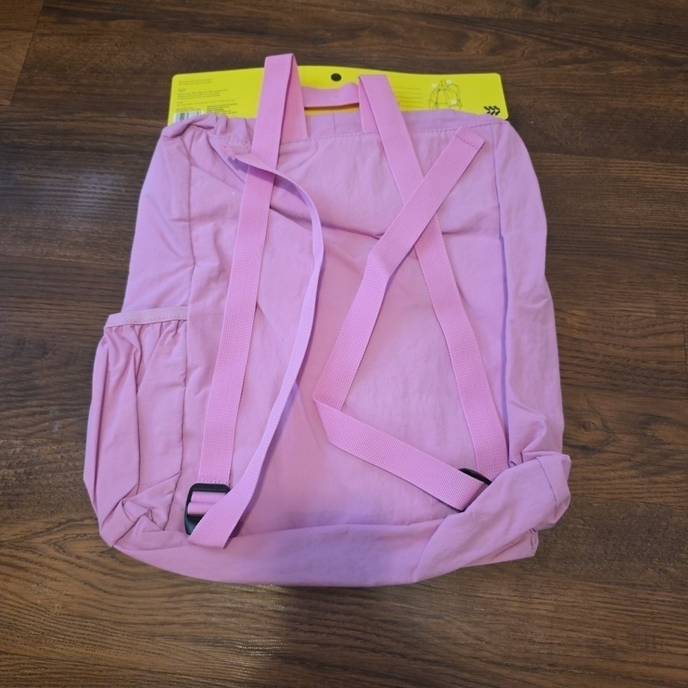All‎ In Motion Cinch Drawstring Backpack Pink Water Repellent NEW - Picture 2 of 6